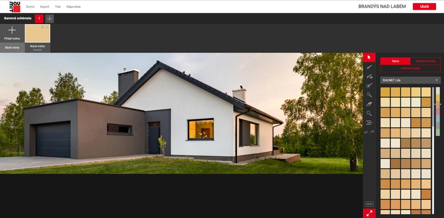 Baumit Quido Vizualizace