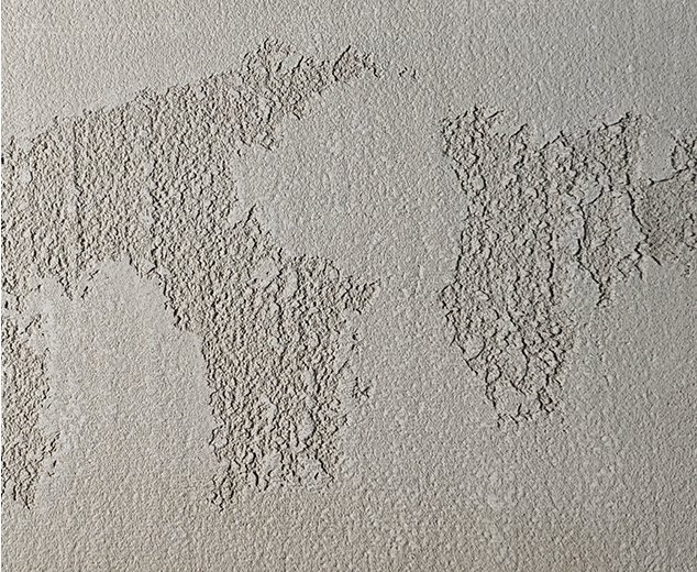 Kreativní technika - pohledový beton Kreativní omítky Baumit CreativTop