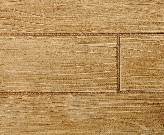 Kreativní technika - dřevěná struktura Kreativní omítky Baumit CreativTop